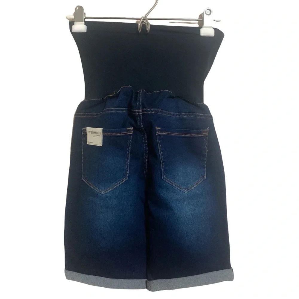 Evermore Maternity Denim Shorts S